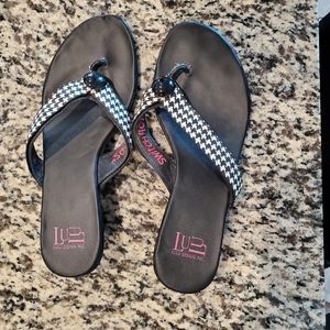 Lulu design switch flop style Lilly sandals size 8